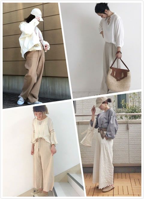 春季米色小清新穿搭，秒變氣質(zhì)鄰家女孩