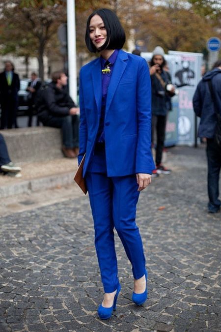 2014夏日街拍風(fēng)潮 藍(lán)色軍團(tuán)來(lái)襲