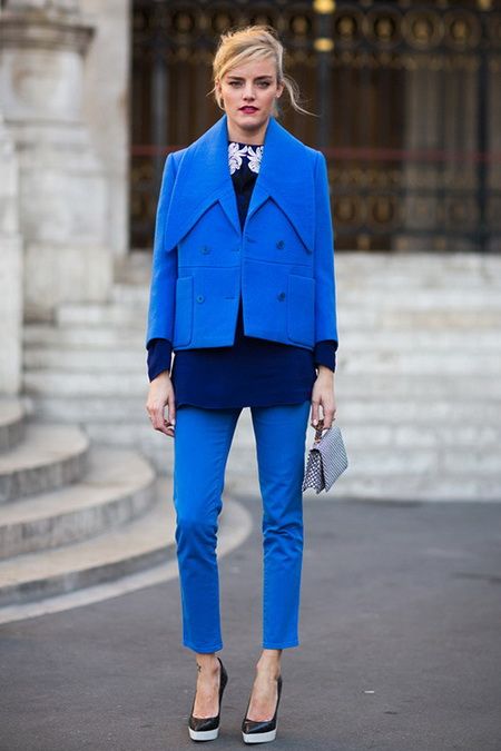 2014夏日街拍風(fēng)潮 藍(lán)色軍團(tuán)來(lái)襲